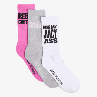 JUICY COUTURE Чорапи SLOGAN SOCKS 