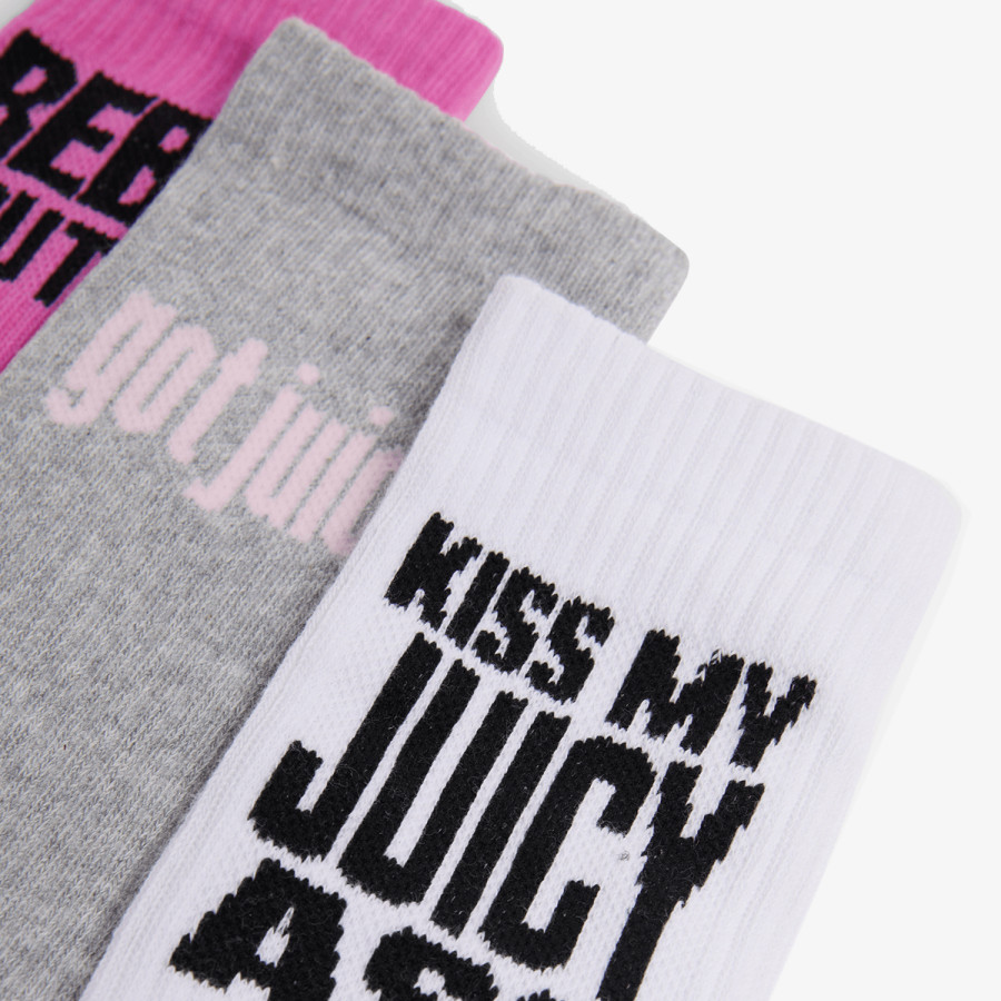 JUICY COUTURE Чорапи SLOGAN SOCKS 