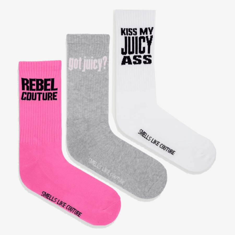 JUICY COUTURE Чорапи SLOGAN SOCKS 