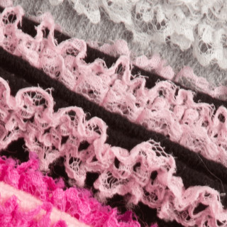 JUICY COUTURE Чорапи 3 PK LACE SOCKS 