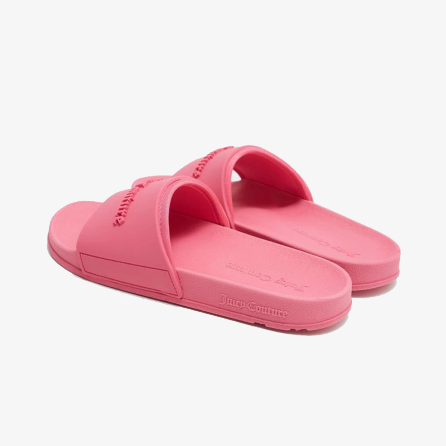JUICY COUTURE Чехли BREANNA EMBOSSED - SLIDER WITH DTM LOGO