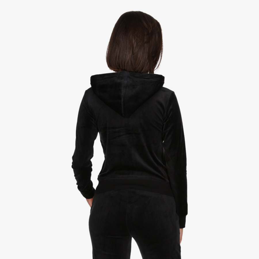 JUICY COUTURE Суитшърт DIAMANTE TRIM ROBERTSON HOODIE 