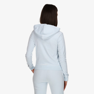 JUICY COUTURE Суитшърт DIAMANTE TRIM ROBERTSON HOODIE 