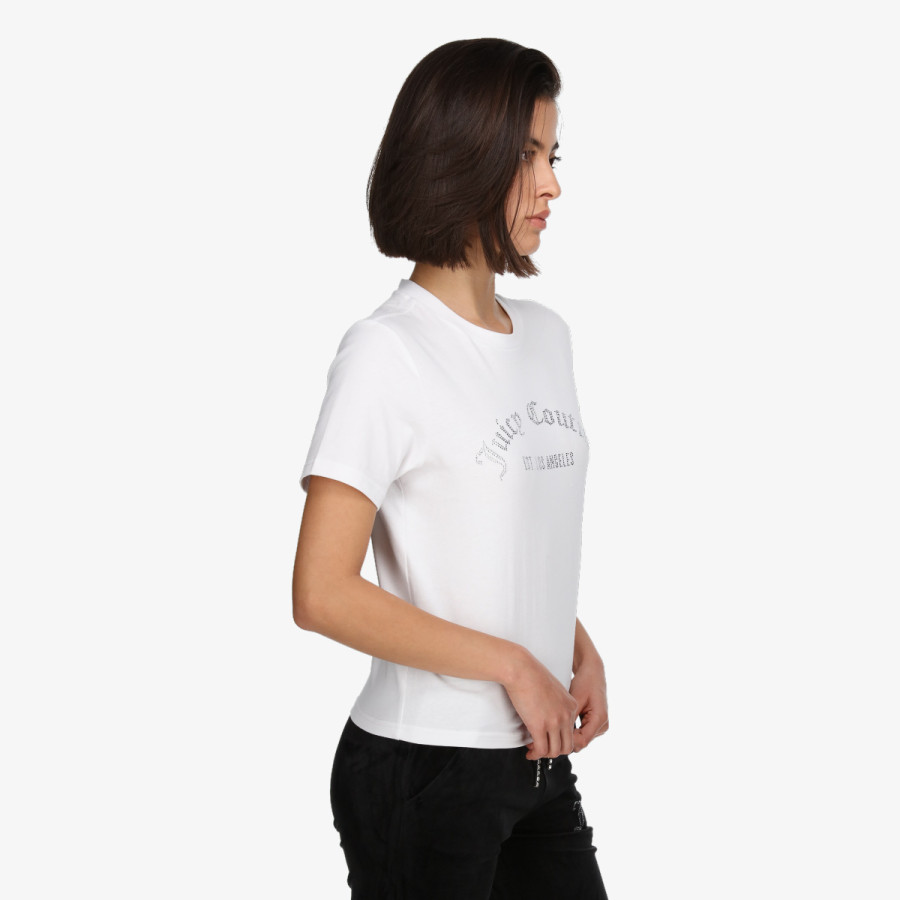 JUICY COUTURE Тенискa ARCHED DIAMANTE NOAH T-SHIRT 