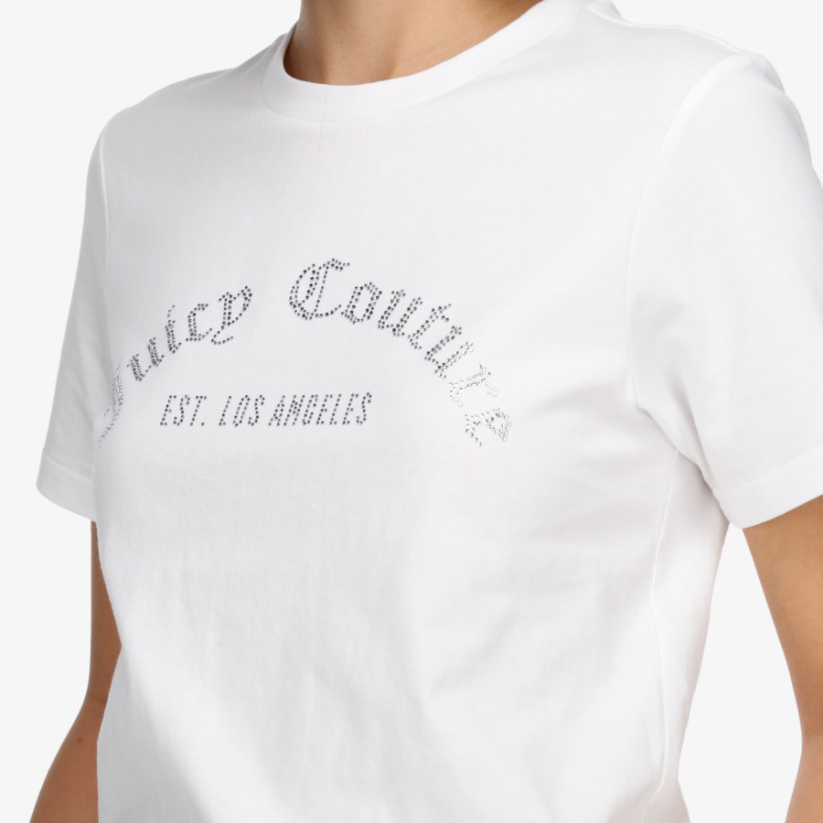 JUICY COUTURE Тенискa ARCHED DIAMANTE NOAH T-SHIRT 