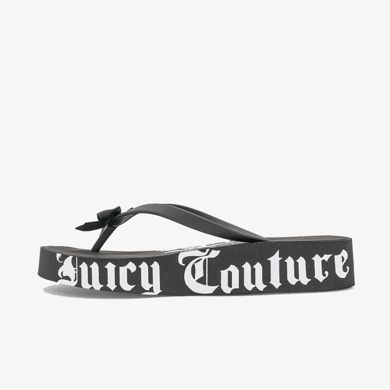 JUICY COUTURE Чехли HERITAGE CREST EVA WEDGE SLIDE 
