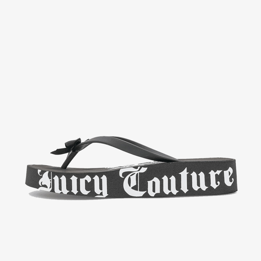 JUICY COUTURE Чехли HERITAGE CREST EVA WEDGE SLIDE 
