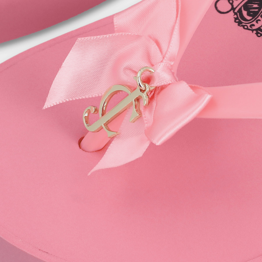 JUICY COUTURE Чехли HERITAGE CREST EVA WEDGE SLIDE 
