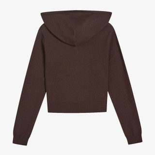 JUICY COUTURE Суитшърт HERITAGE KNIT HOODIE