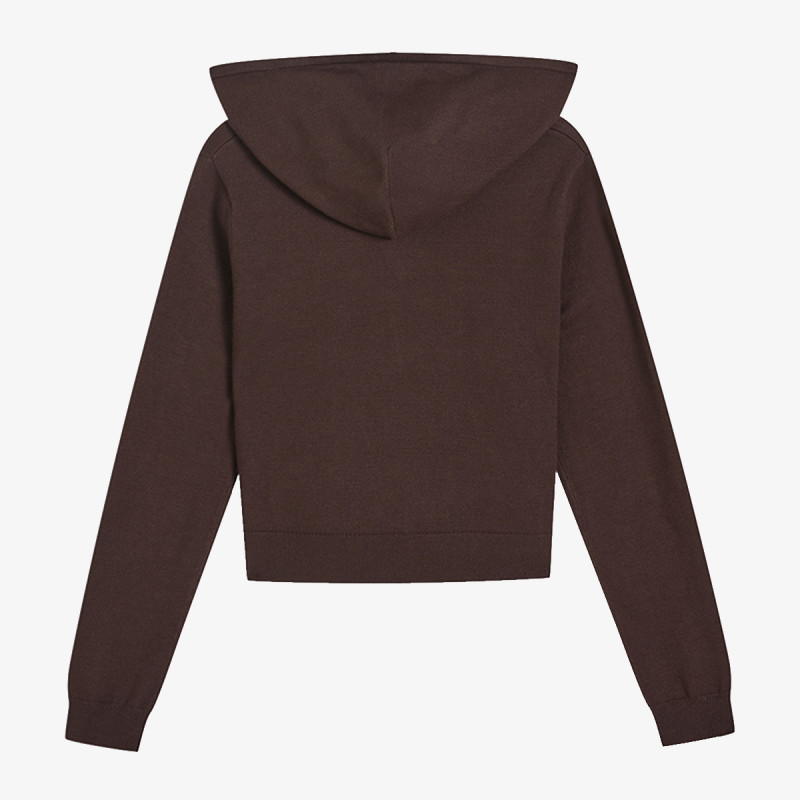 JUICY COUTURE Суитшърт HERITAGE KNIT HOODIE