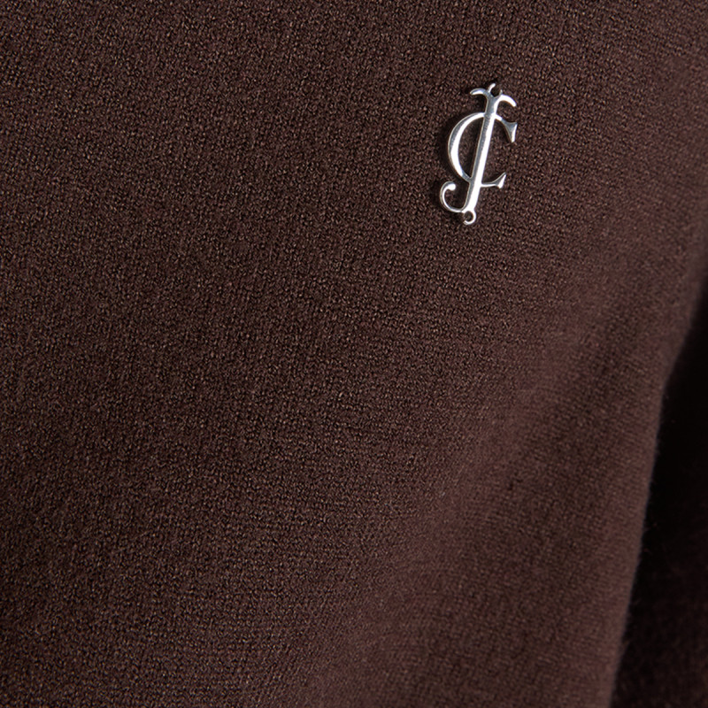 JUICY COUTURE Суитшърт HERITAGE KNIT HOODIE