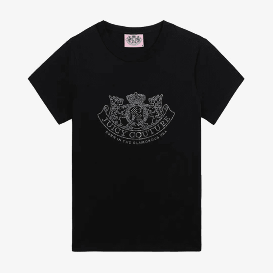 JUICY COUTURE Тенискa DOG CREST HILTON TSHIRT