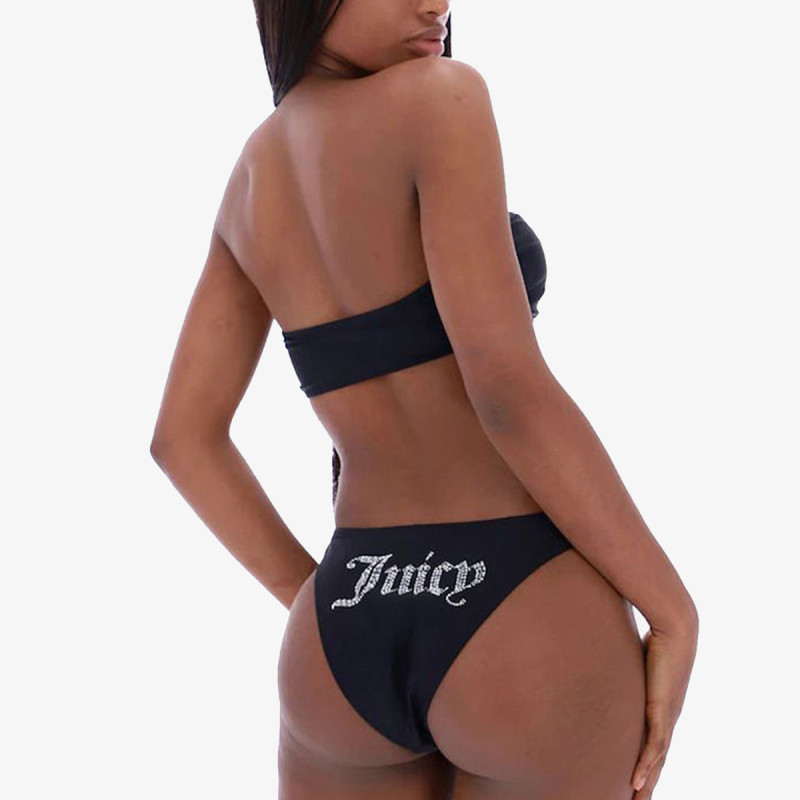 JUICY COUTURE БАНСКИ КОСТЮМ ОТ ДВЕ ЧАСТИ BANDEAU BIKINI TOP 