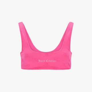 JUICY COUTURE БАНСКИ КОСТЮМ ОТ ДВЕ ЧАСТИ JASMINE JACQUARD TOWELLING BIKINI 