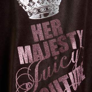JUICY COUTURE Суитшърт HER MAJESTY ROBYN HOODIE