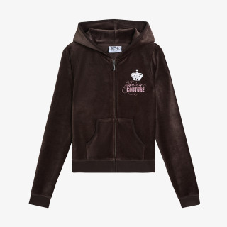 JUICY COUTURE Суитшърт HER MAJESTY ROBYN HOODIE