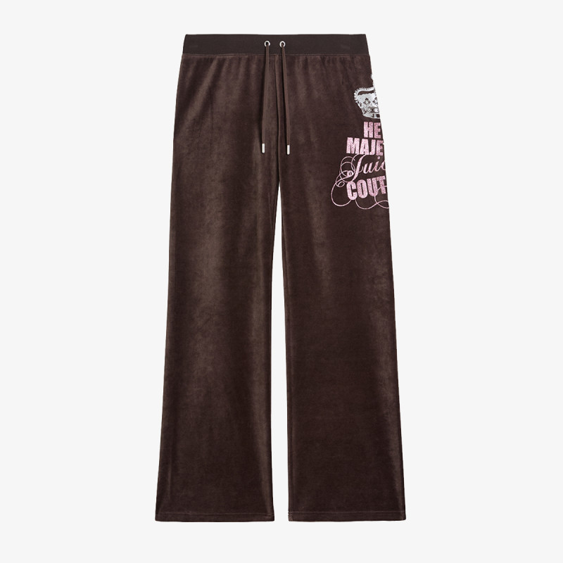 JUICY COUTURE Долнищe HER MAJESTY CAISA TRACKPANT