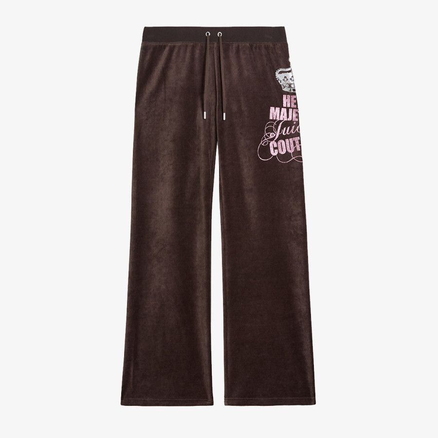 JUICY COUTURE Долнищe HER MAJESTY CAISA TRACKPANT