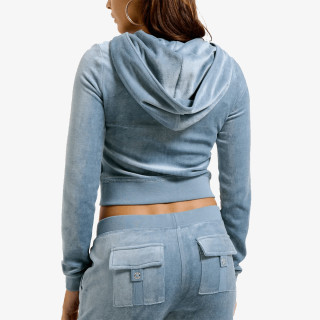 JUICY COUTURE Суитшърт ROBYN HOODIE 