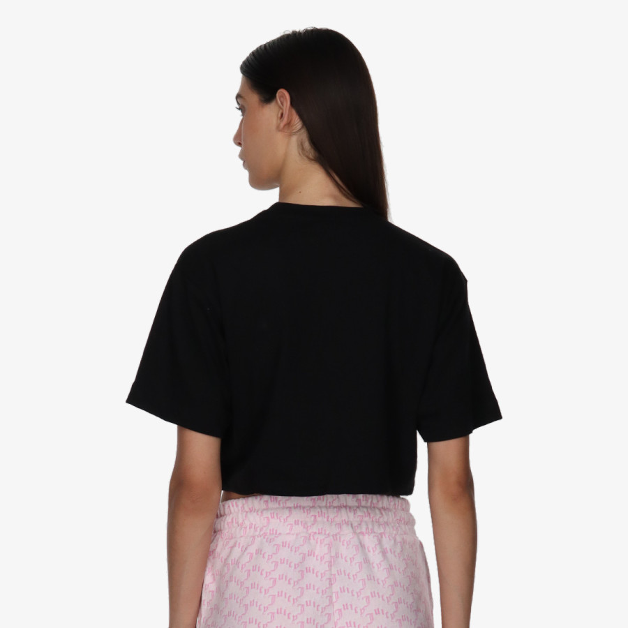 JUICY COUTURE Тенискa FLOCKED CROPPED TEE 