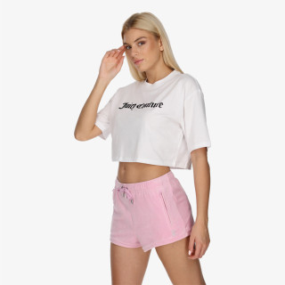 JUICY COUTURE Тенискa 3D CROPPED TEE 