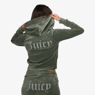 JUICY COUTURE Суитшърт CLASSIC VELOUR 