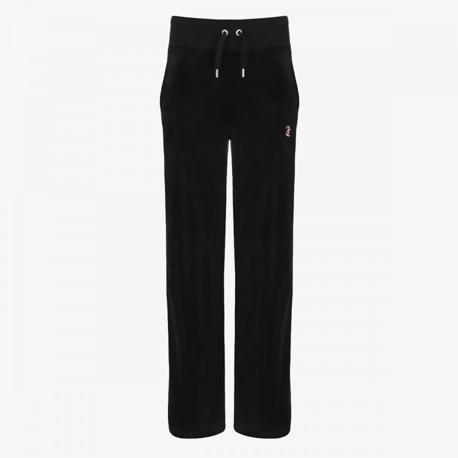 JUICY COUTURE Долнищe PISCES RIB TRACK PANT 