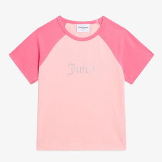 JUICY COUTURE Тенискa Contrast Raglan Baby 
