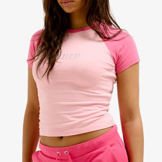 JUICY COUTURE Тенискa Contrast Raglan Baby 