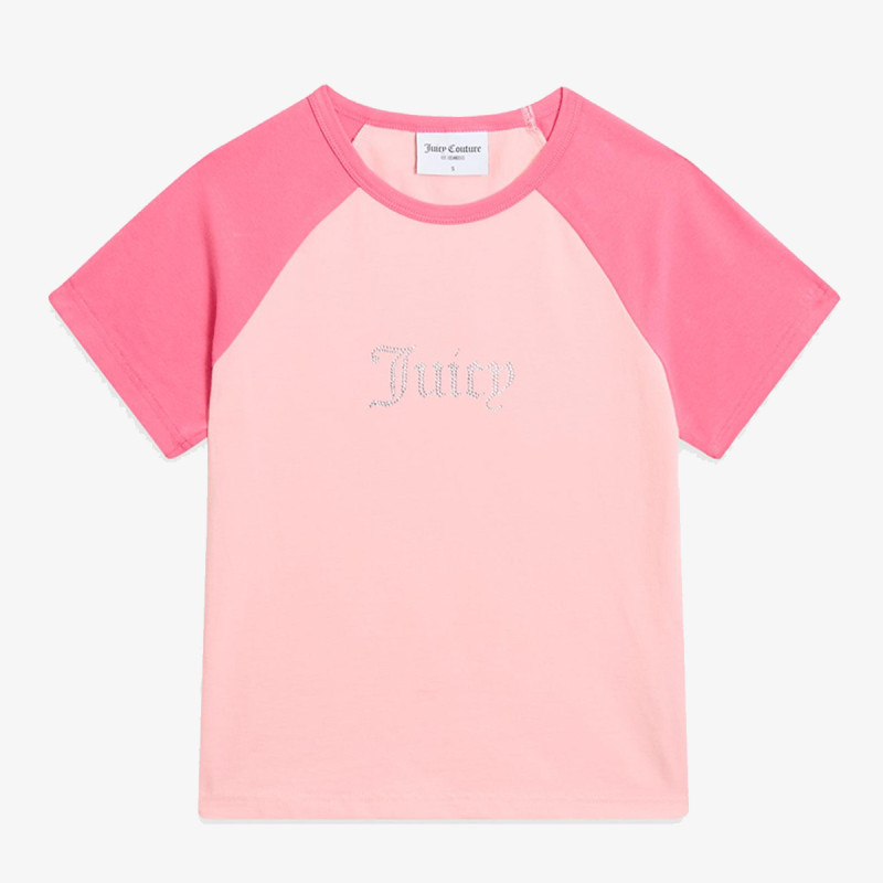JUICY COUTURE Тенискa Contrast Raglan Baby 