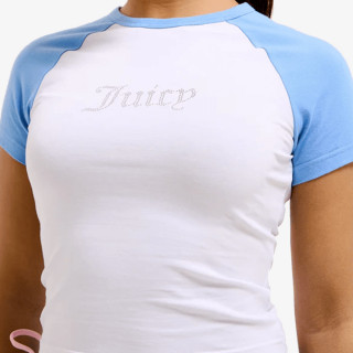 JUICY COUTURE Тенискa Contrast Raglan Baby 