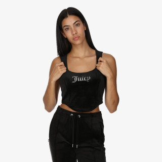 JUICY COUTURE Тенискa CAMINA CORSET TOP 