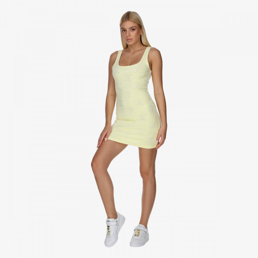 JUICY COUTURE Рокля DEBORAH TOWELLING DRESS 