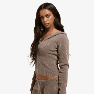 JUICY COUTURE Суитшърт MAYA KNIT HOODI 