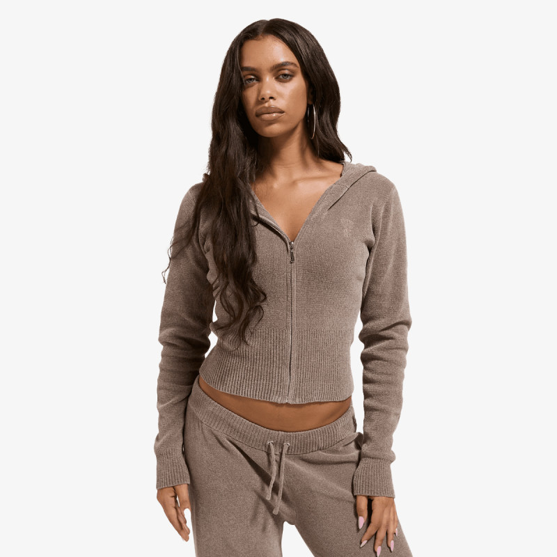 JUICY COUTURE Суитшърт MAYA KNIT HOODI 