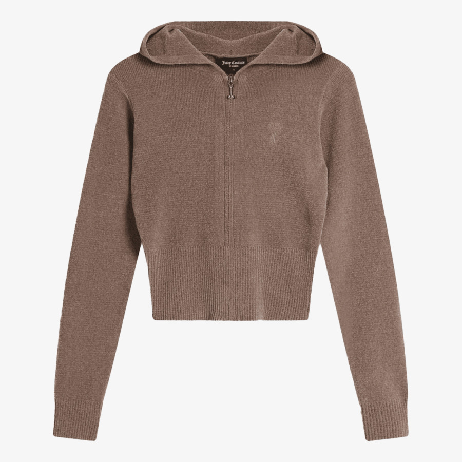 JUICY COUTURE Суитшърт MAYA KNIT HOODI 