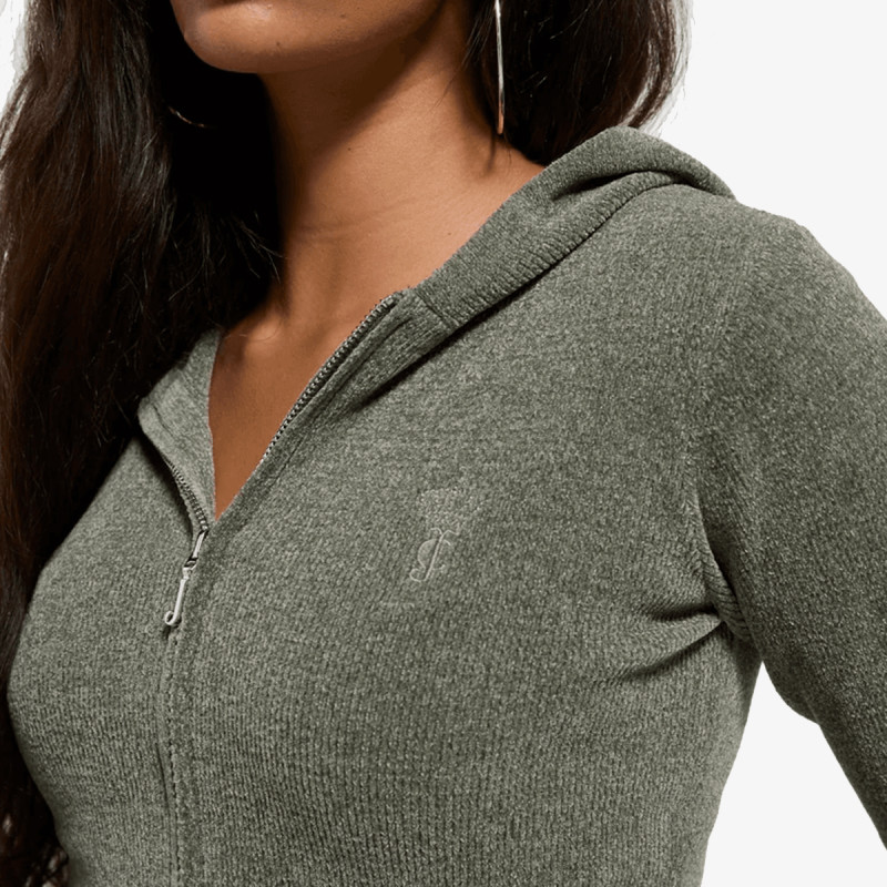 JUICY COUTURE Суитшърт MAYA KNIT HOODI 