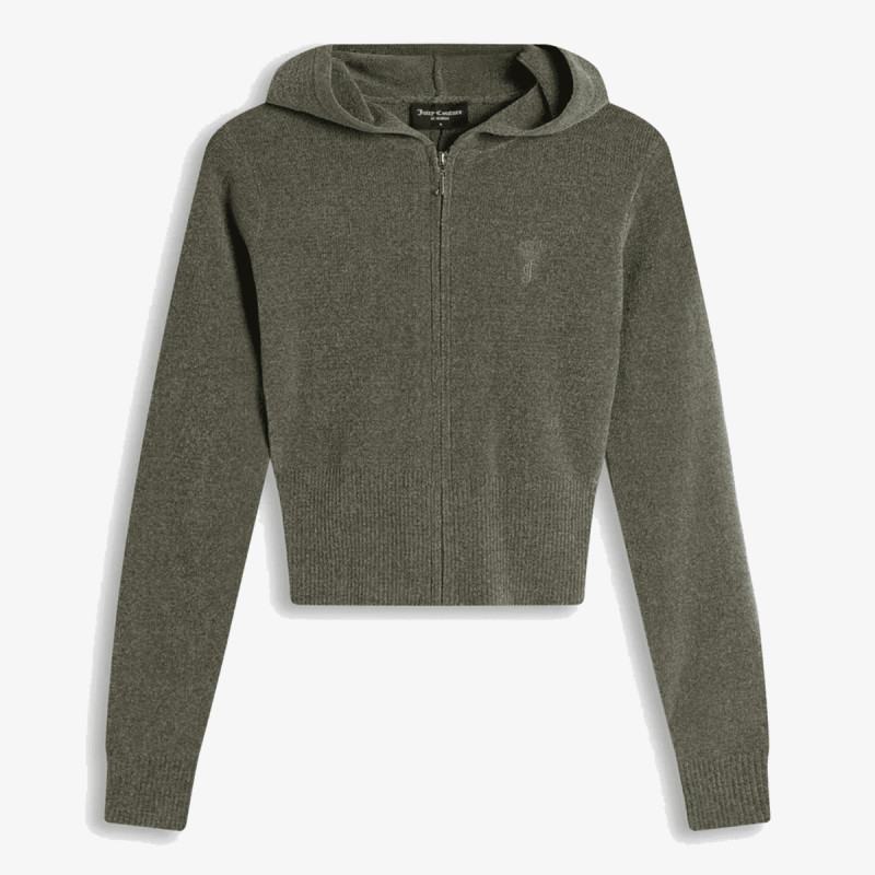 JUICY COUTURE Суитшърт MAYA KNIT HOODI 