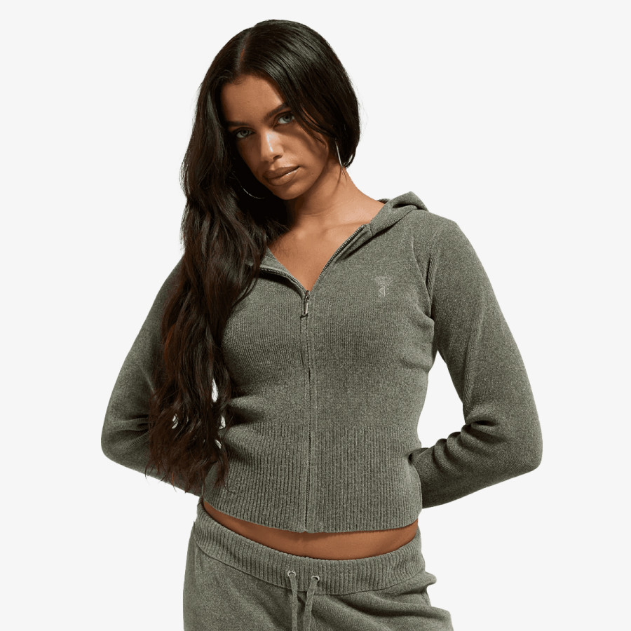 JUICY COUTURE Суитшърт MAYA KNIT HOODI 