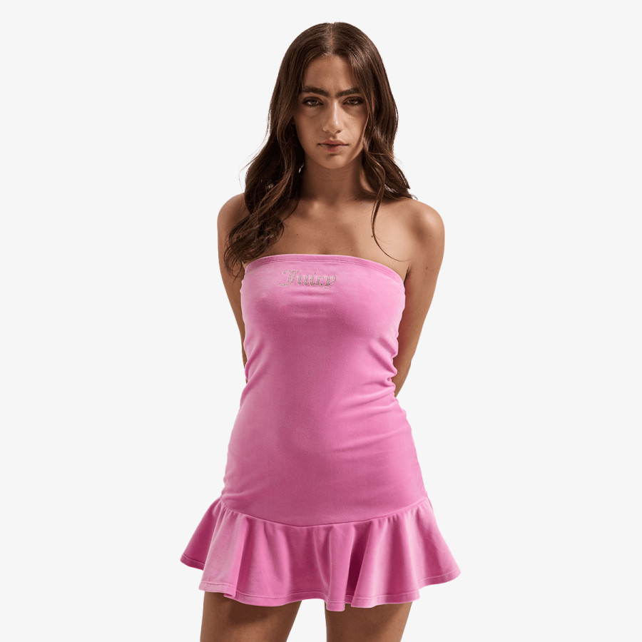 JUICY COUTURE Рокля RUFFLE DRESS 
