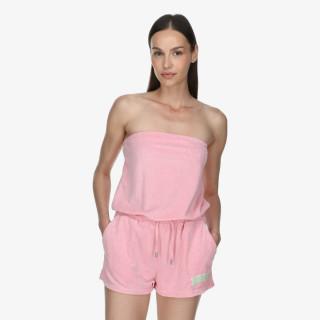 JUICY COUTURE Къси панталони Bandeau Drawstring Romper 