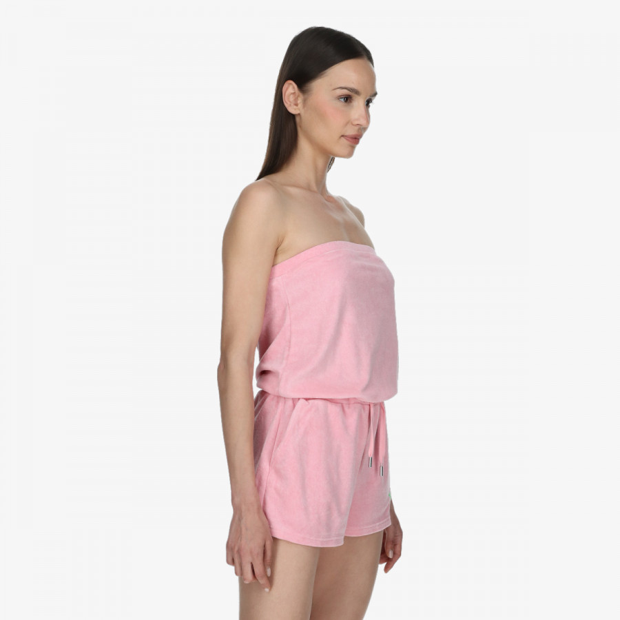 JUICY COUTURE Къси панталони Bandeau Drawstring Romper 