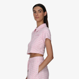 JUICY COUTURE Тенискa Monogram Towelling 