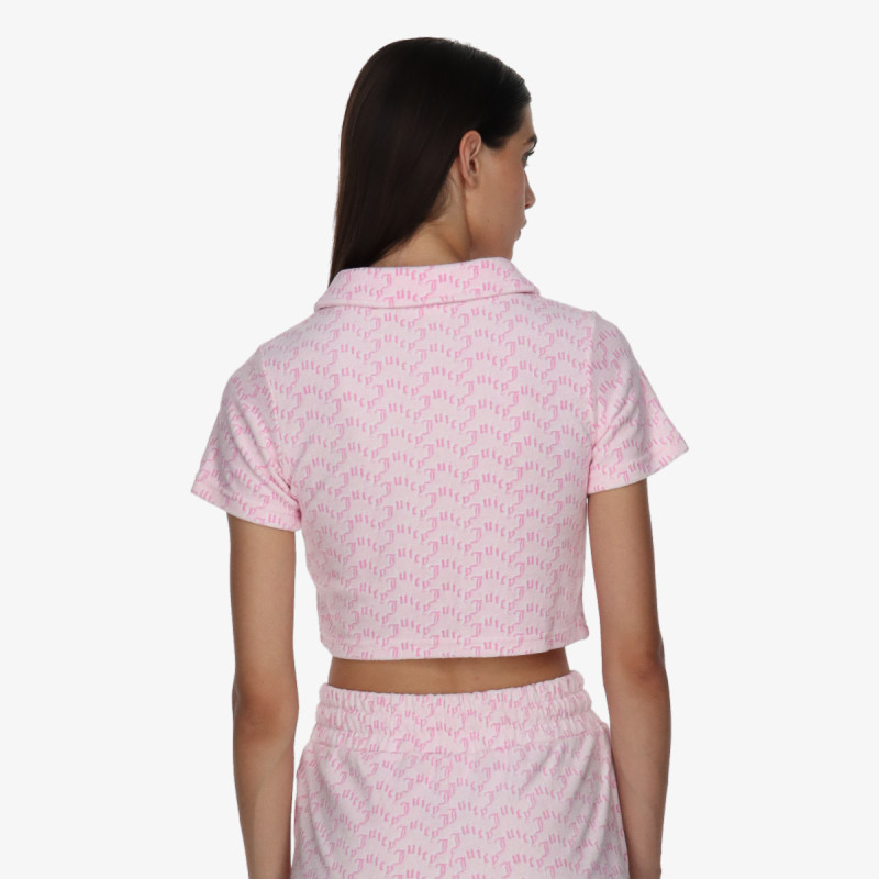 JUICY COUTURE Тенискa Monogram Towelling 