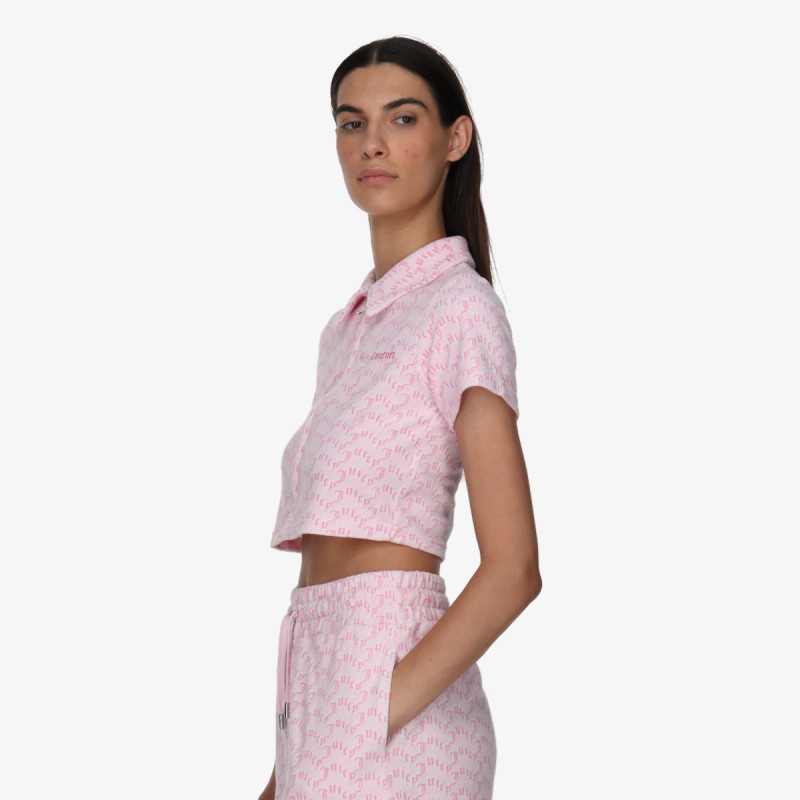 JUICY COUTURE Тенискa Monogram Towelling 