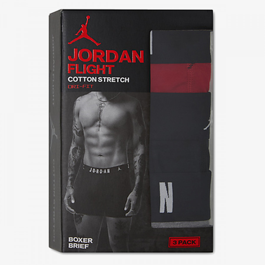 JORDAN Бельо JHM MENS 3PK JM FLIGHT COTTON 