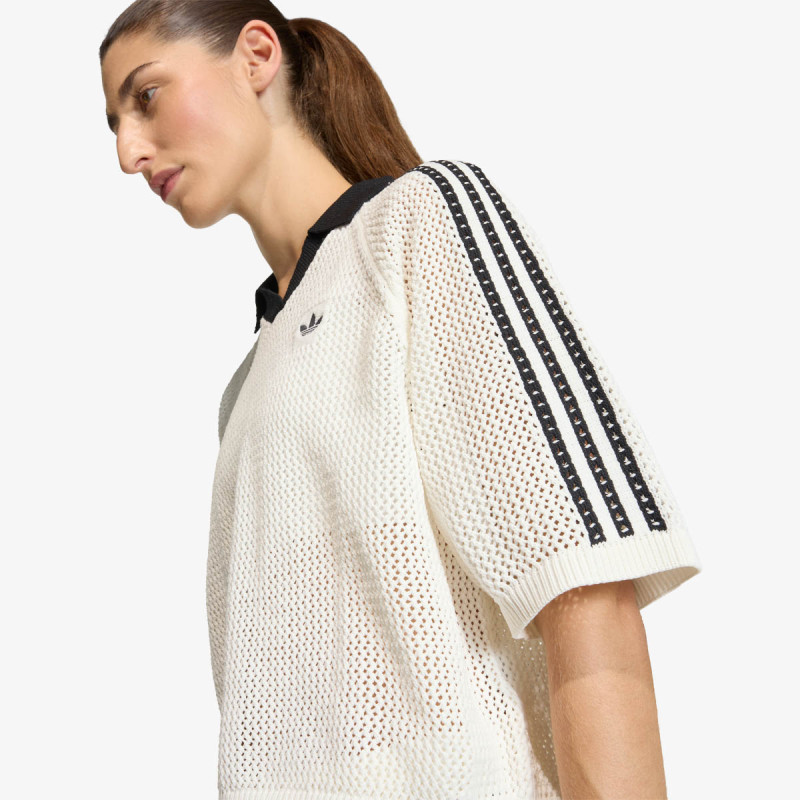 adidas Поло тенискa Knitted Crochet 
