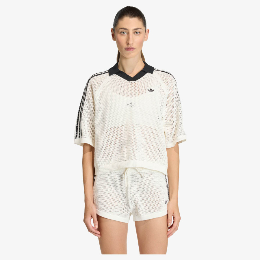 adidas Поло тенискa Knitted Crochet 