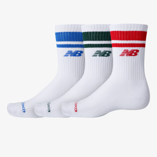 NEW BALANCE Чорапи Everyday Stripe Midcalf 3 Pack 