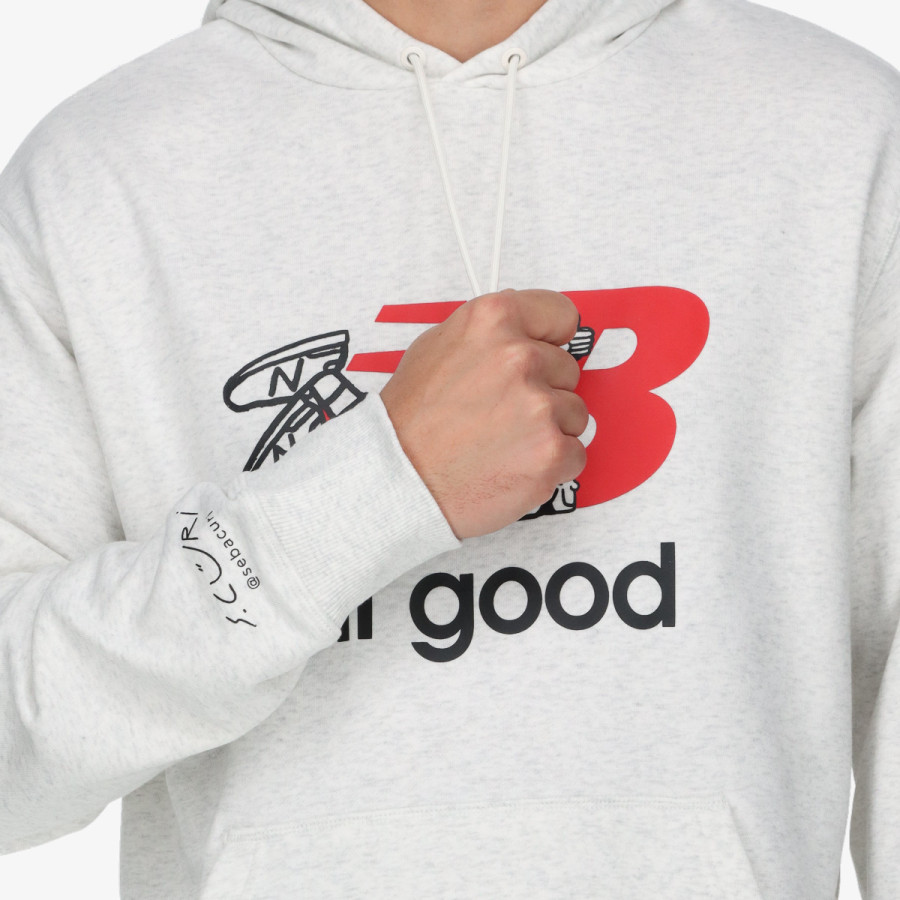 NEW BALANCE Суитшърт NB Athletics Seb Curi Hoodie 